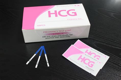 HCG Pregnancy Test - svarbu naudoti švarų ir sausą indą