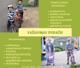 Važiavimas dviračiu vaikams