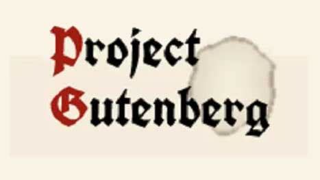 Svetainės Project Gutenberg logotipas