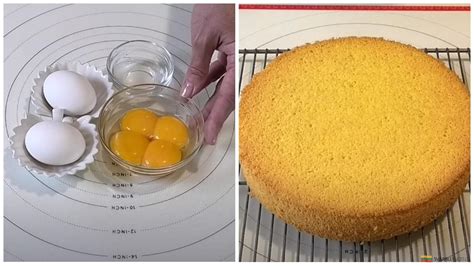 Biskvito kepimo procesas