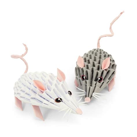 Įvairių origami gyvūnų pavyzdžiai
