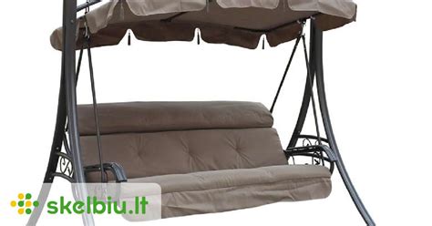 įvairių tipų lauko supynės