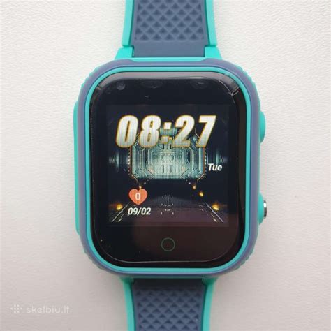 Vaikiškas GPS laikrodis su žemėlapiu