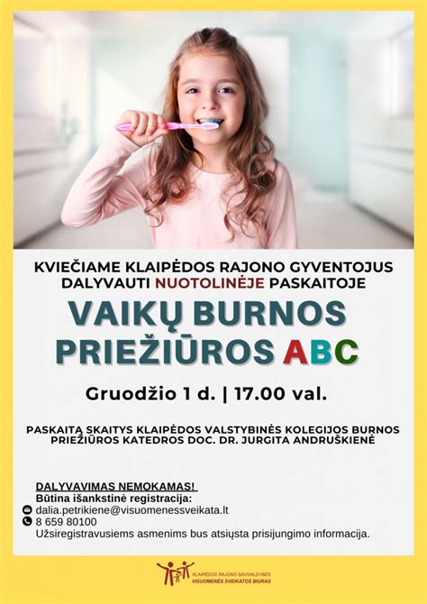 vaikų burnos kvapo priežastys lentelė