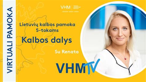 virtuali lietuvių kalbos pamoka