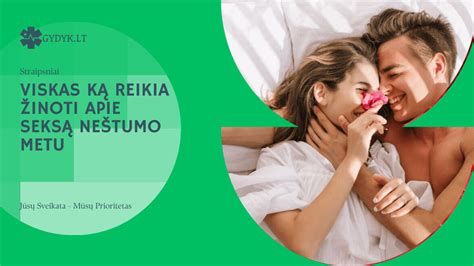 Schema apie saugų seksą nėštumo metu