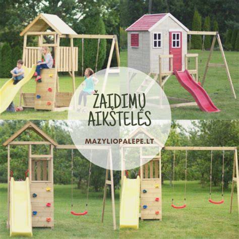 Medinės čiuožyklos vaikams