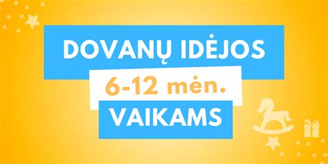 dovanos 2-3 metų vaikams
