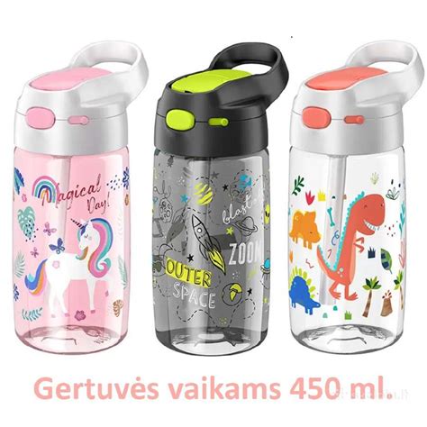 vaikiškos gertuvės su animaciniais personažais