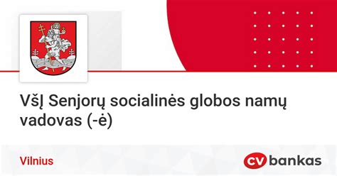 Žemėlapis su Senjorų socialinės globos namų lokacija
