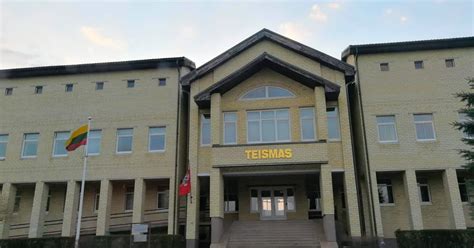 Teismo rūmų pastato nuotrauka