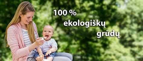 Įvairios daržovių ir vaisių košės kūdikiams
