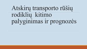 Rūšių ryžių palyginimas