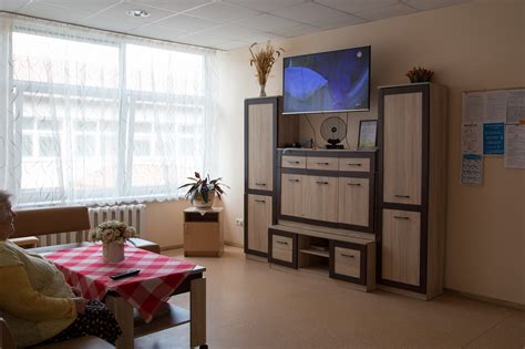 Gyventojų poilsio erdvė globos namuose