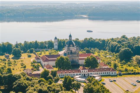 Birštono panorama su Nemuno kilpomis