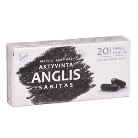 Vaistinė su aktyvintosios anglies pakuotėmis