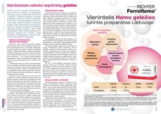 Geležies trūkumo prevencija nėštumo metu