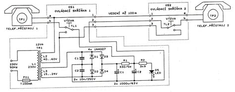 Schema kaip veikia virvinis telefonas