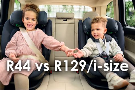 Schema: i-Size vs R44 saugos standartai