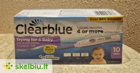 Clearblue ovuliacijos testo veikimo principas