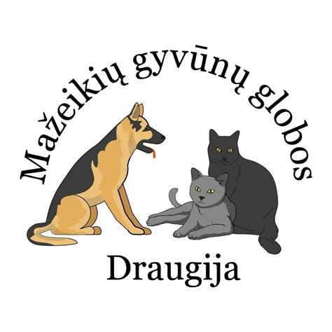 Mažeikių gyvūnų globos draugijos logotipas