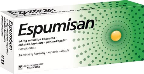 Vaistų nuo pilvo putimo pakuotės