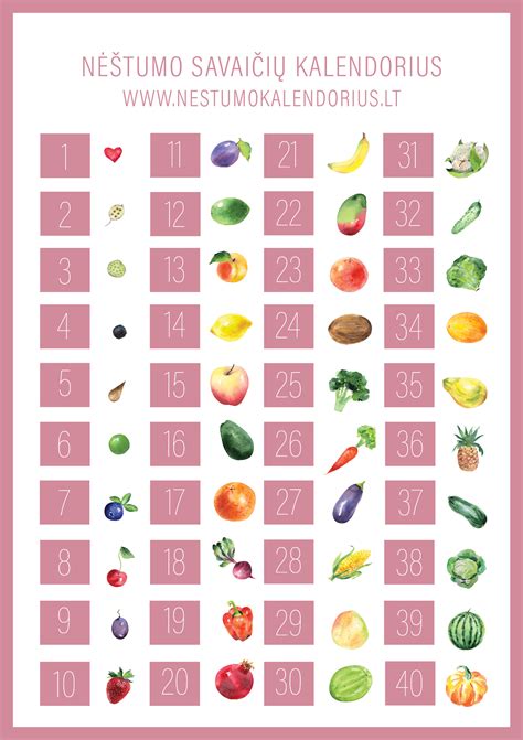 Nėštumo kalendorius: 32 savaitė