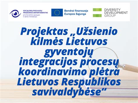 Gyventojų socialinės integracijos veiklos