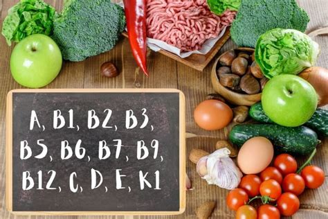 Lentelė su svarbiausiais nėštumo vitaminais ir jų reikšme