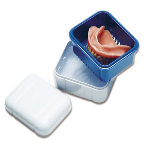Dantų plokštelės dėžutė ir valymo priemonės