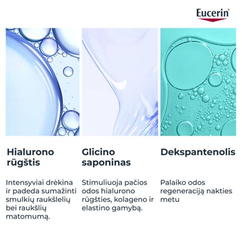 Nuotrauka su Emolium kremo pakuote ir jo tekstūra