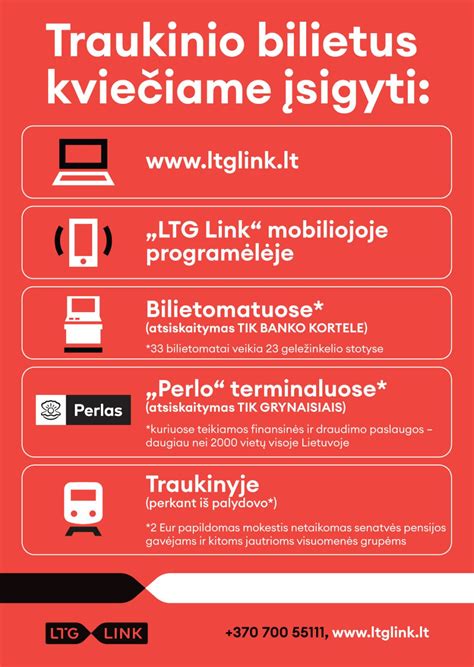 Schema, kaip įsigyti bilietus traukiniui