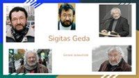 Poetas Sigitas Geda
