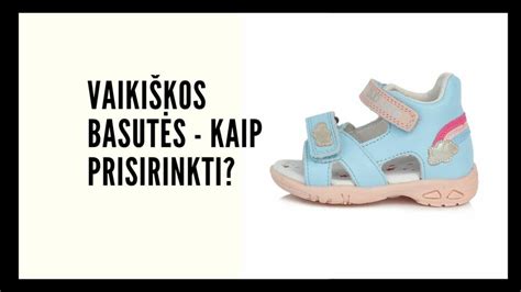 vaikiškų basučių medžiagos