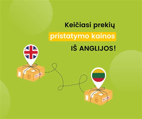 infografika pristatymo kainos