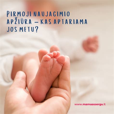 Naujagimio apžiūros elementai