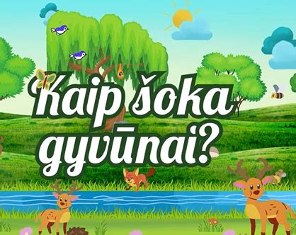 Gyvūnai šoka