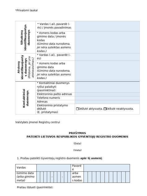 Gyventojų registro pastato nuotrauka