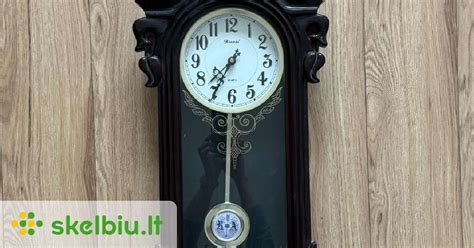Senovinis laikrodis su 40 metų jubiliejumi