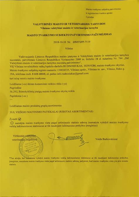 Dokumentai reikalingi registracijai į darželį