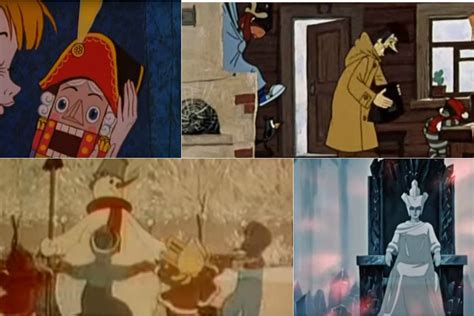 Senosios animacijos filmukų scenos