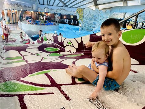Druskininkų vandens parkas su vaikais