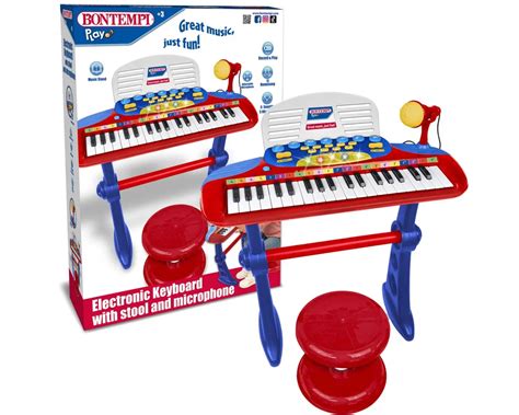 vaikiškų instrumentų gamintojas Bontempi