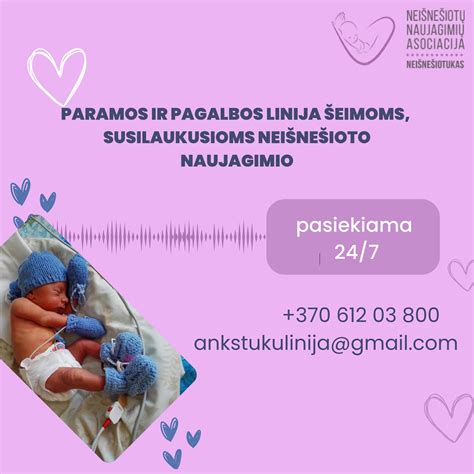 Infografika apie neišnešiotų naujagimių procentą Lietuvoje ir pasaulyje