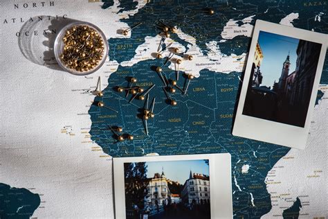 Arno Jurskio kelionių žemėlapis