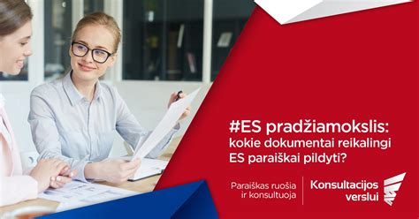 Dokumentai, reikalingi paraiškai