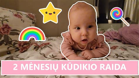 2 mėnesių kūdikio raidos ypatumai