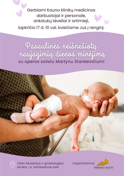 Infografika: Pasaulinė neišnešiotų naujagimių diena ir statistika.