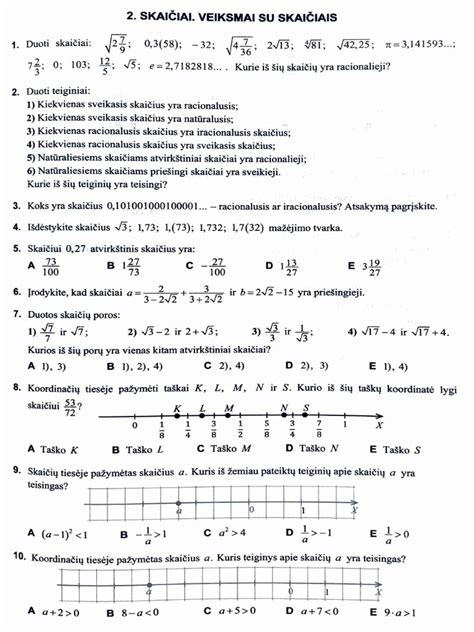 Numerologinės diagramos su skaičių reikšmėmis