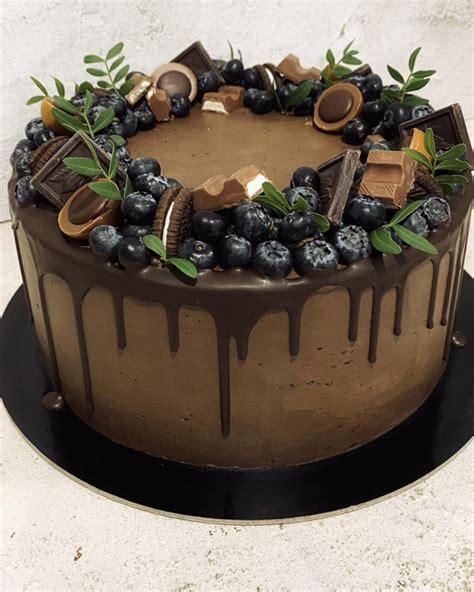 Gimtadienio tortas su rudens motyvais